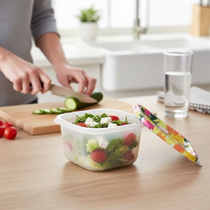 Printed Lid Plastic Bowl suppliers